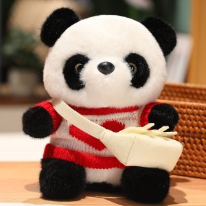 GẤU TRÚC ÁO LEN ĐEO TÚI 20CM