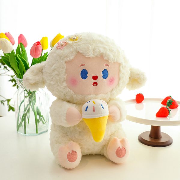 CỪU TRẮNG ÔM KEM - Hình ảnh 3